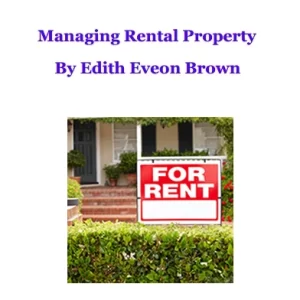 Managing Rental Property